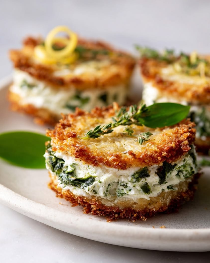 Savory parmesan waffle