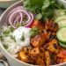 chicken tikka rice bowl