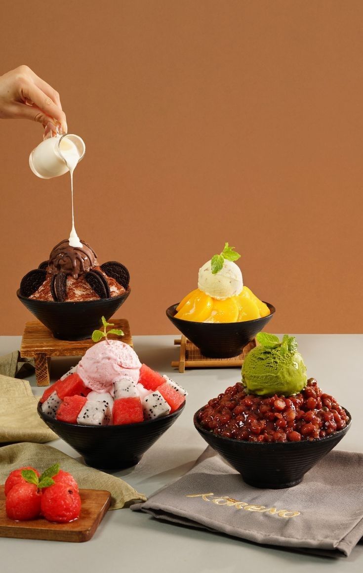 savory shaved ice
