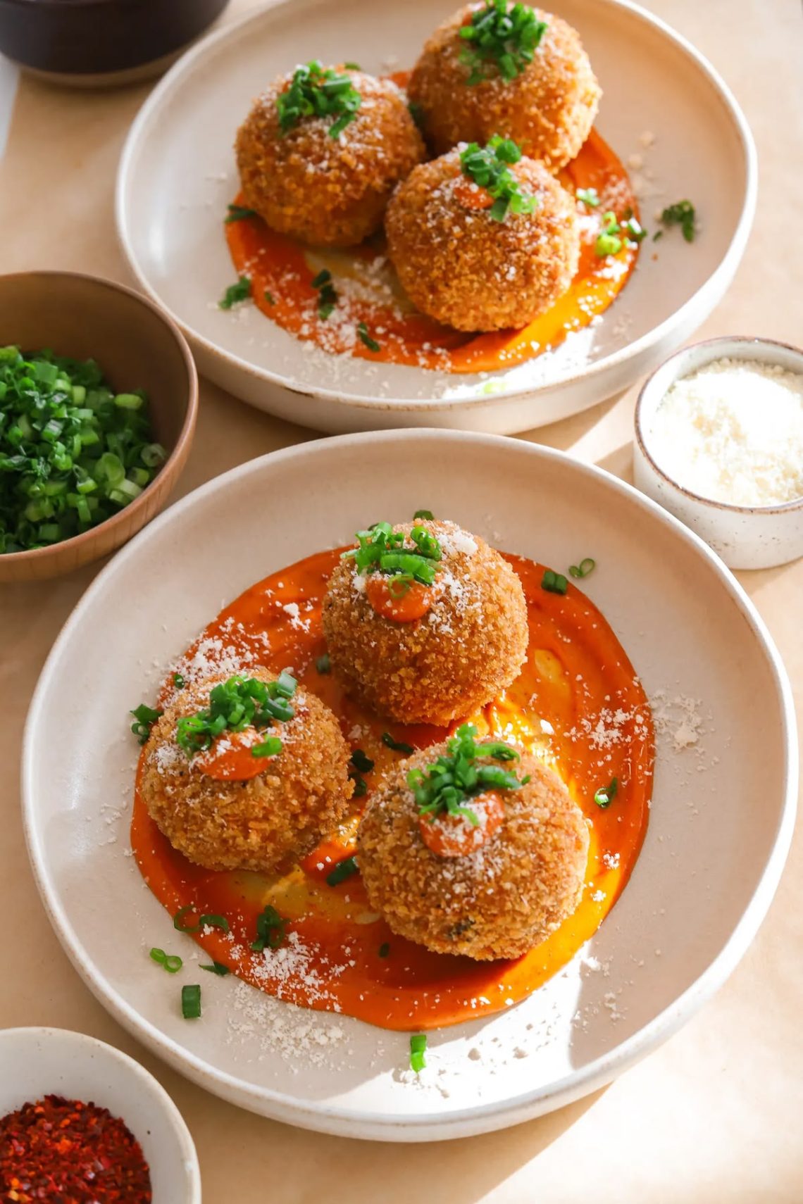 Bulgogi stuffed arancini