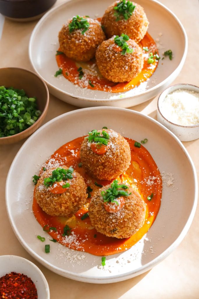 Bulgogi stuffed arancini