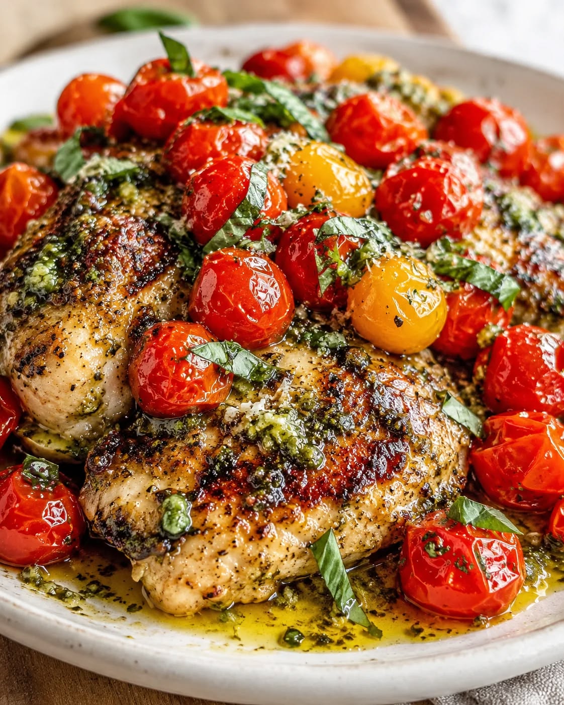 Flavorful Pesto Chicken
